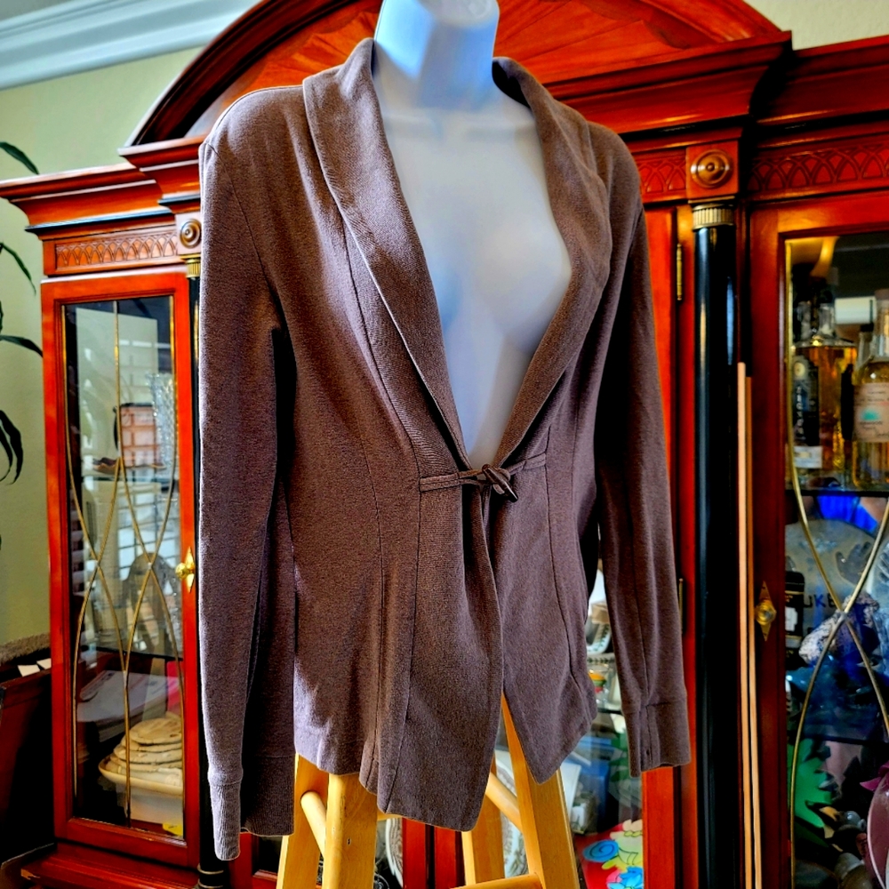 Banana Republic Women's Lightweight Cardigan in Brown Size Small